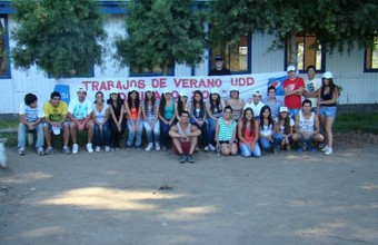 Alumnos de primer año (mechones) participan en Trabajos de Verano Quilaco 2011