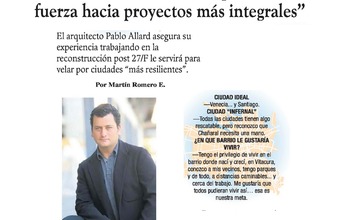 Entrevista a Pablo Allard en Diario La Segunda