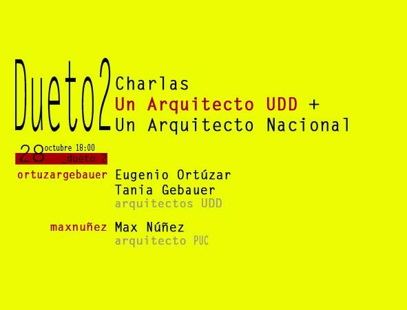 Dueto 2: Eugenio Ortuzar + Tania Gebauer y Max Núñeze