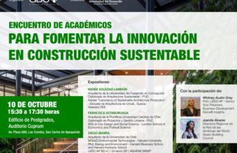 Encuentro de Académicos: Innovación en Construcción Sustentable